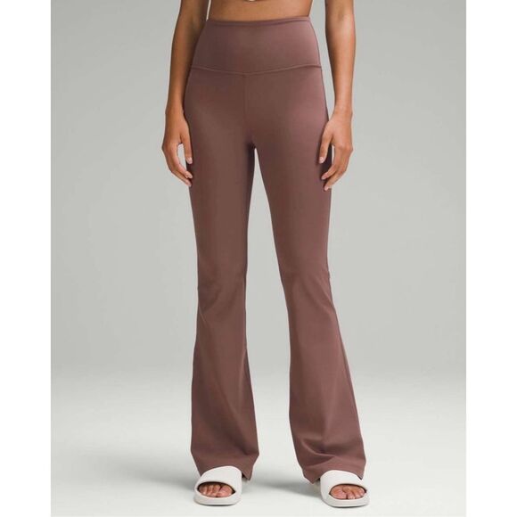 Lululemon Pants - Lululemon Groove Super-High-Rise
Flared Pant Nulu Dark Oxide size 4 Brown